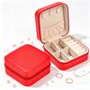 Simple Mini Jewelry Storage Box Travel Carry-on Jewelry Box Ring Necklace Earrings Dust-proof and Anti-oxidation Jewelry Box