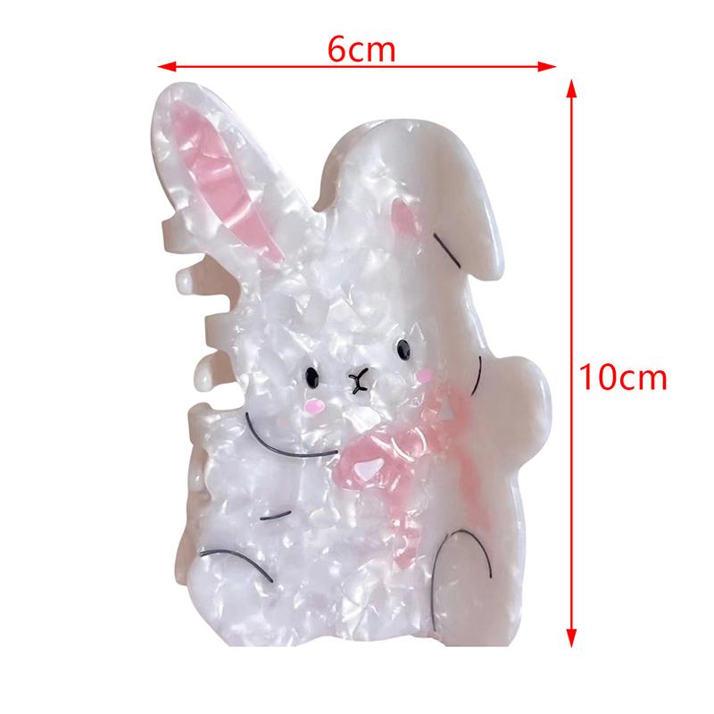 Нежный мультфильм Маленький Кролик Акула Заколка Милый Кролик Волос Коготь Для Женщин Девочек Милая Заколка Для Волос Аксессуары Для Волос Подарки