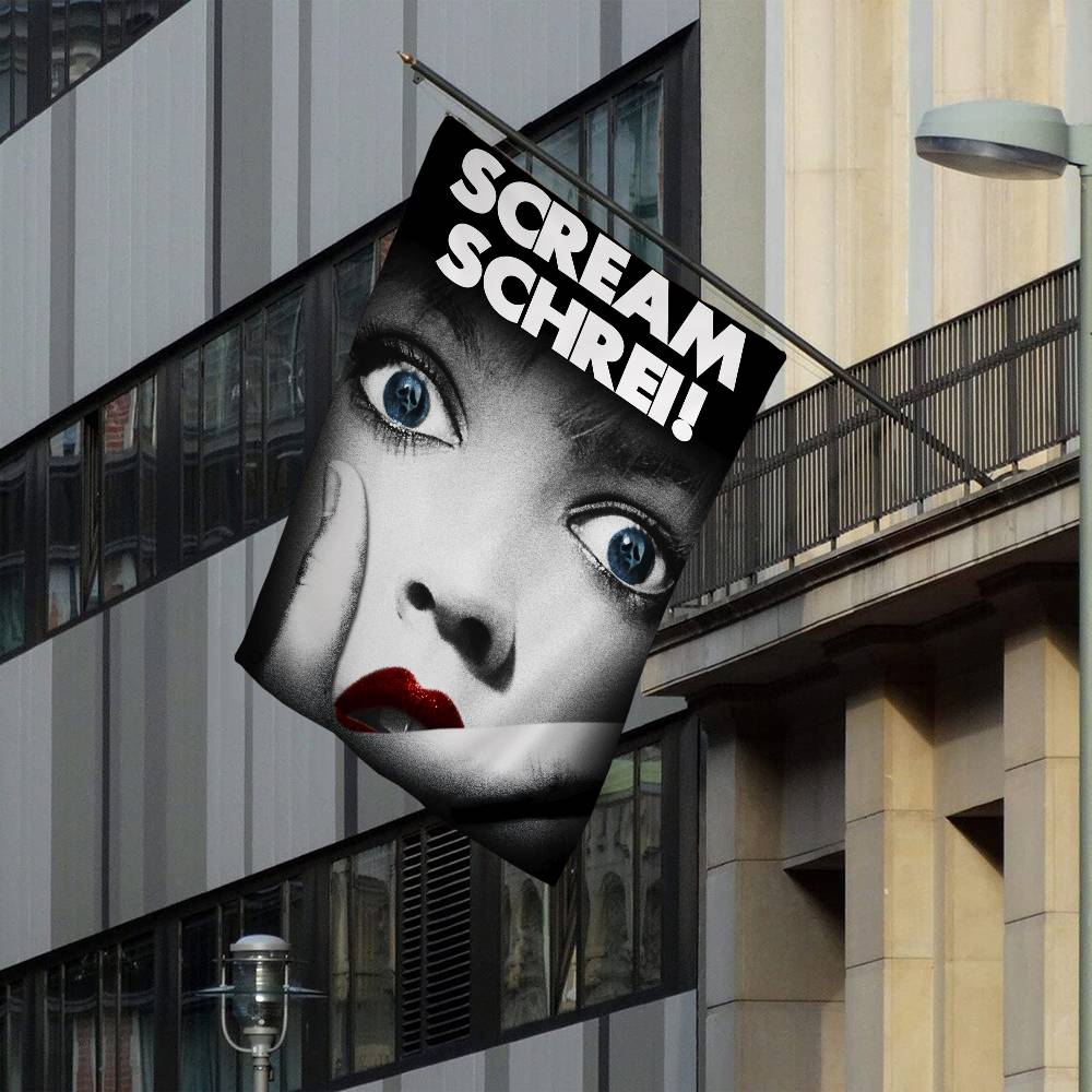 SScream Horror Movie Advanced Printing Commercial Advertising Flag Company Party Banner