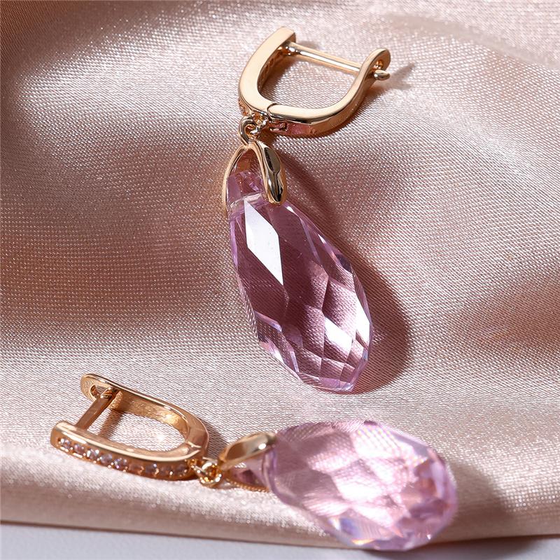 Шикарные серьги-капли, женские серьги с классическим английским замком