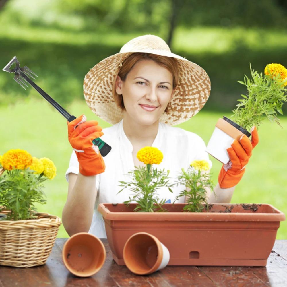5/6/11 Зубьев Садовый Ручной Инструмент для Удаления Сорняков Многофункциональный Инструмент для Выкорчевывания и Прополки Инструмент для Удаления Корней Травы Садовые Принадлежности
