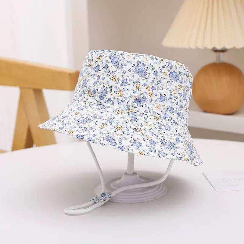 Kids Cartoon Bucket Hat Spring Summer Baby Sun Protection Cap Boys Girls UV Shield Outdoor Beach Fishing Hat