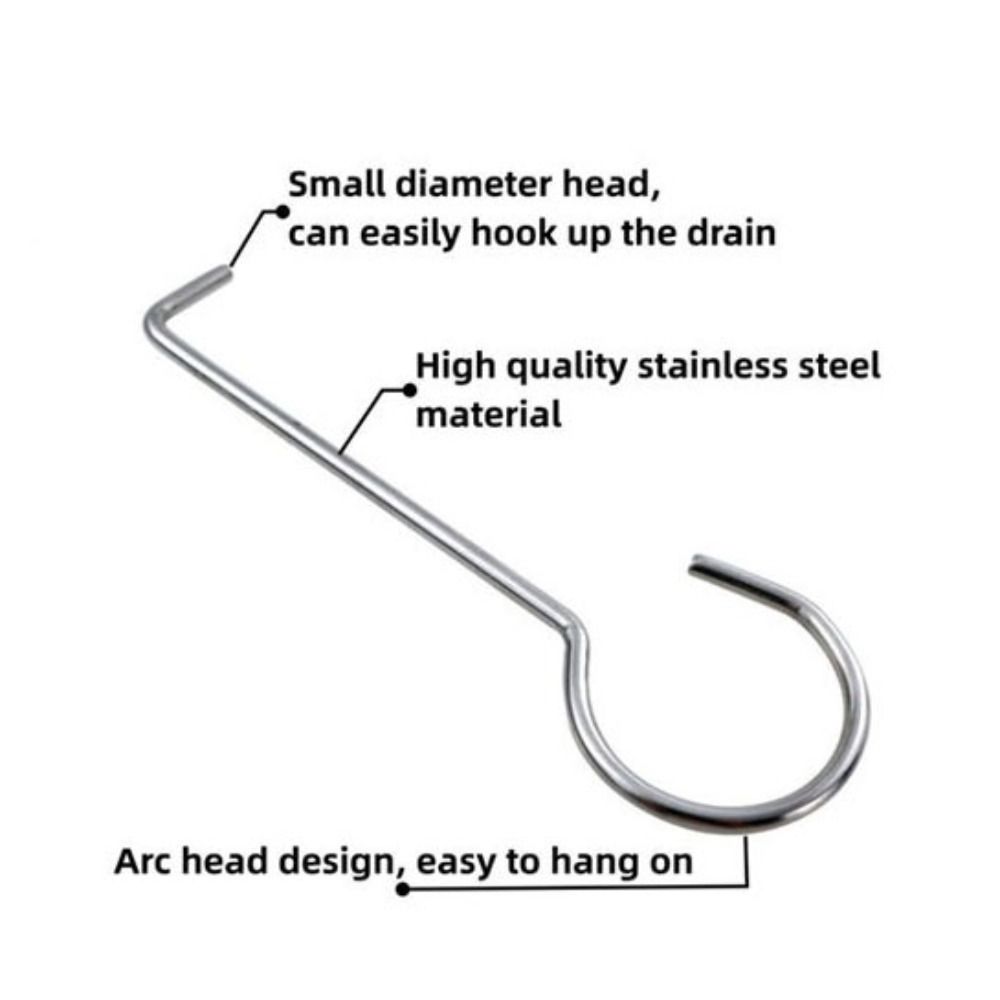 10 шт. Инструменты для разборки кухонного сливного крюка прочная ручка для слива в пол дренажная канава