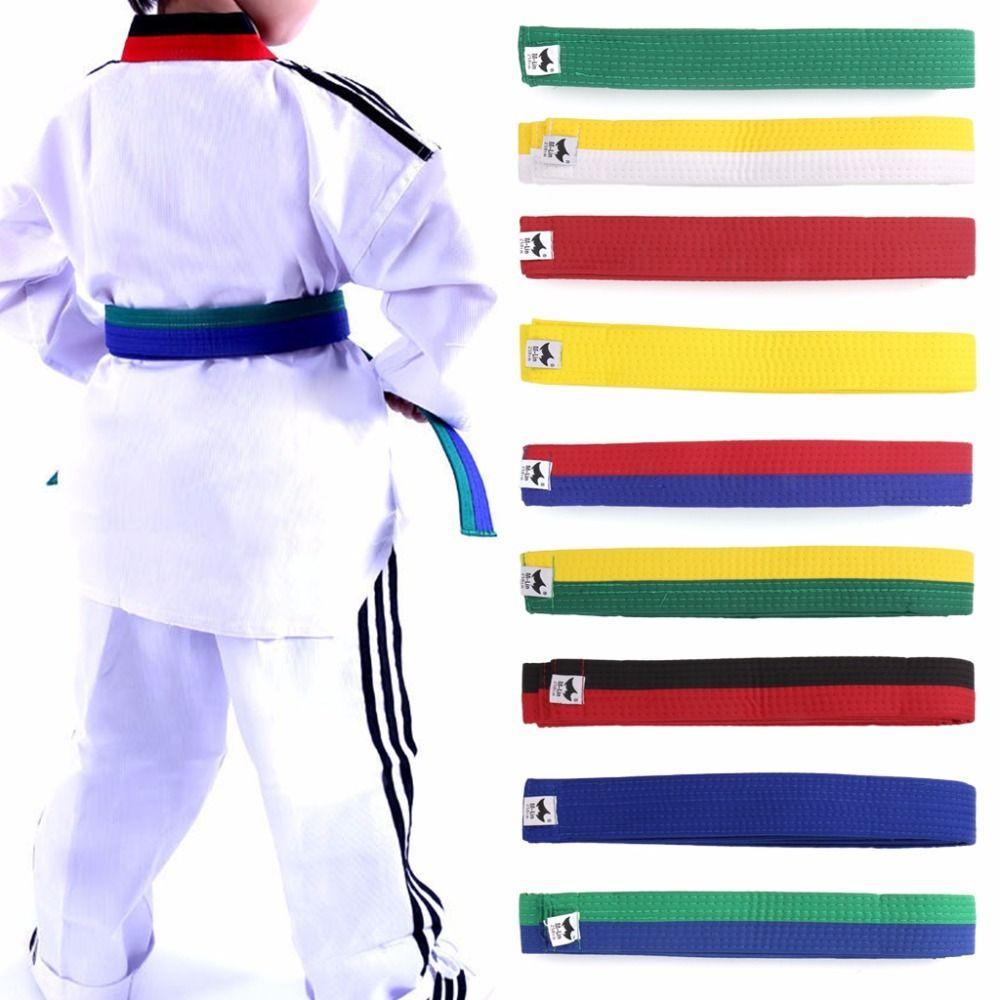 Belt Protective Waistband Karate Taekwondo Ribbon Taekwondo Belts Karate Belts Twister Rank Belts