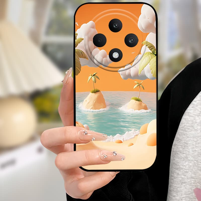 Чехол для Oppo Reno 12F 4G Расписной Чехол Милый Мягкий Силиконовый Чехол для Oppo Reno12 F Reno 12 FS Reno12F F27 5G CPH2687 Черные Чехлы