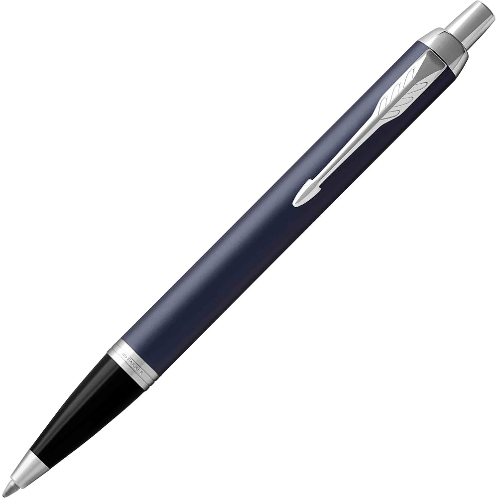 PARKER Ручка-шариковая Parker IM Королевский синий CT Средний стержень, Сменный В подарочной упаковке 1975640