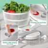 Большой овощной салатник, дуршлаг, дегидратор, многофункциональная машина для мытья овощей и фруктов, сушилка для овощей и салатов, миксер