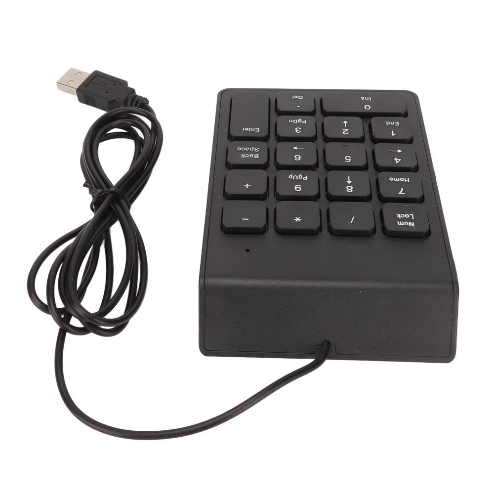 1PCS/2PCS Easy Installation Wired Number Pad Plug and Play Numeric Keypad Financial Accounting