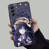 Чехол для телефона Ado Kyogen X Uta для Samsung Galaxy A13, A21s, A22, A31, A32, A52, A53, A71, A80, Мягкий черный корпус