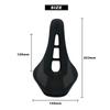 PU Saddle Parts Breathable Leather Gel Filled Seat Cushion Bicycle Seat Cycling Cushion Bike Saddle