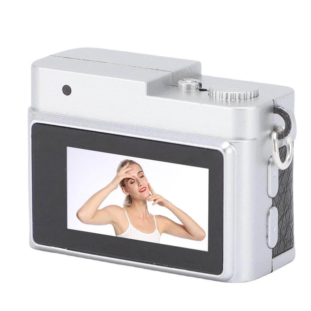 Маленькая камера-брелок 1080P 2МП 0,96-дюймовый цветной экран карта памяти 32 ГБ ретро цифровая камера с 4 фильтрами и светодиодной вспышкой