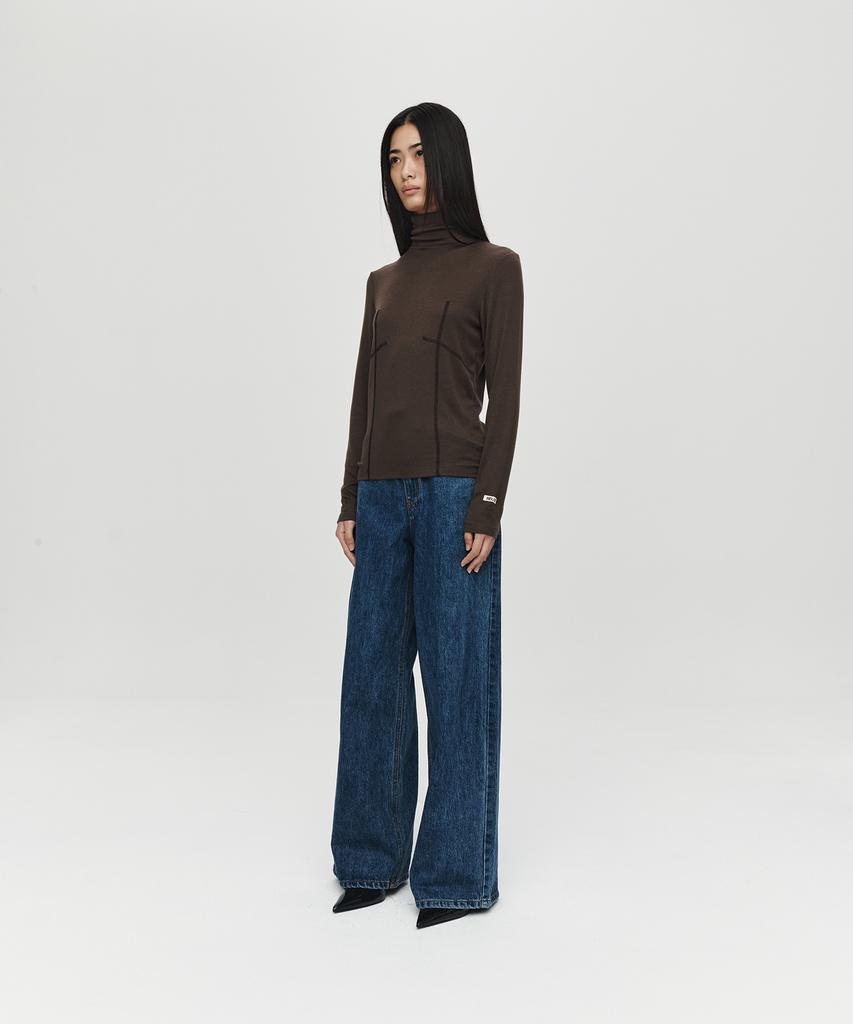 Водолазка Hoite Wool Line (коричневый)