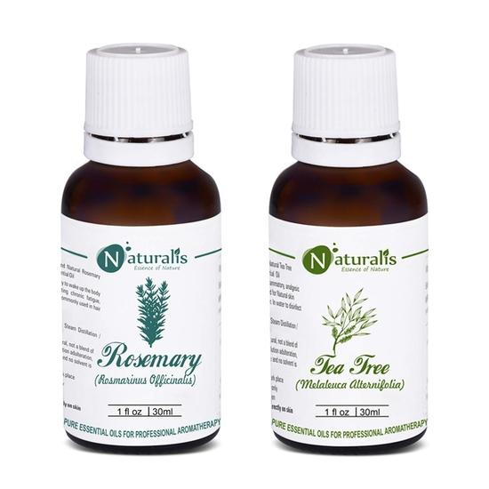 Naturalis Rosemary & Tea Tree Essential Oil Gift Pack of 2 - 30ml Each