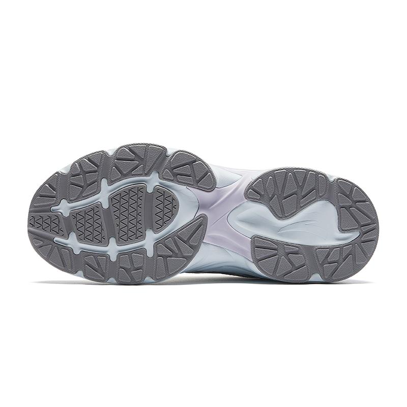 Anta Millennium Ice River Retro Height Increasing Low Top Casual Shoes Women Sneakers White 122438893-7