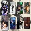 Чехол для телефона Toji Fushiguro Jujutsu Kaisen для Samsung S25, S24, S21, S22, S23, S30, Ultra, S20, Plus, Fe, Note, 10, 9, 5G Черный