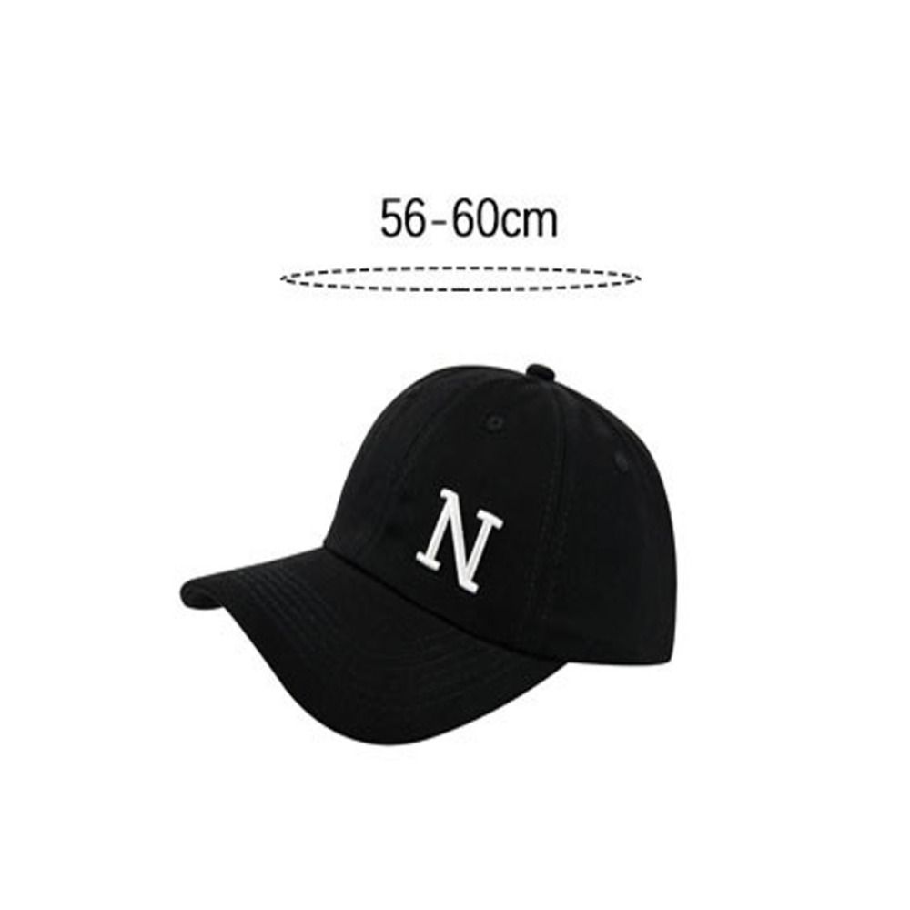 N Letter Embroidery Sun Hat Adjustable Visor Cap New Baseball Cap  Outdoor