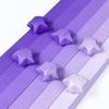 600 Sheets Gradient Color Star Folding Paper Strips Lucky Star Paper Strips  DIY Handmade Crafts