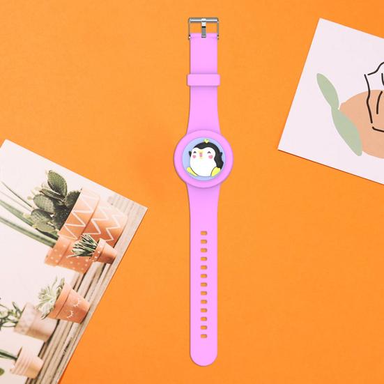 Силиконовый чехол для браслета, антипотеряющийся держатель локатора, прочный защитный чехол для ремешка часов Apple Airtag