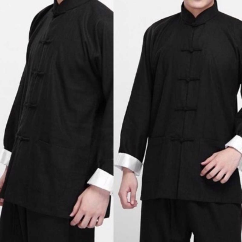 Kongfu Bruce Lee Fist of Fury Kung Fu Clothing Tai Chi Martial Art Suit Wushu Clothes