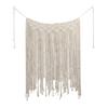 Macrame Wedding Ceremony Backdrop Curtain Wall Hanging Cotton Handmade Wall Art Home Decor 45.2*53in