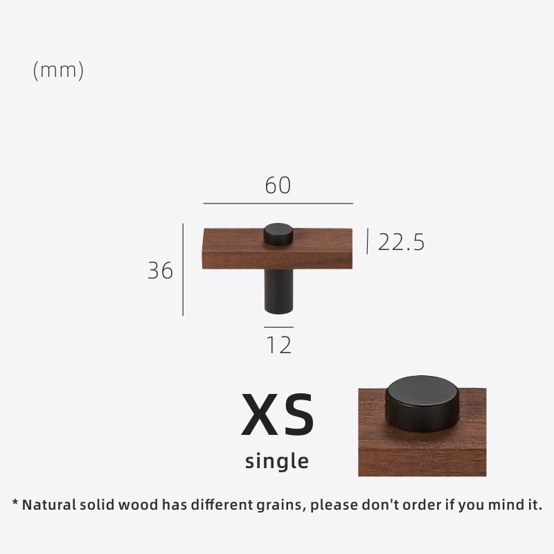 Walnut Brass Furniture Handles Long Modern Pulls Cupboard Wardrobe Dresser Shoe Box Wine Bar Drawer Cabinet Knobs