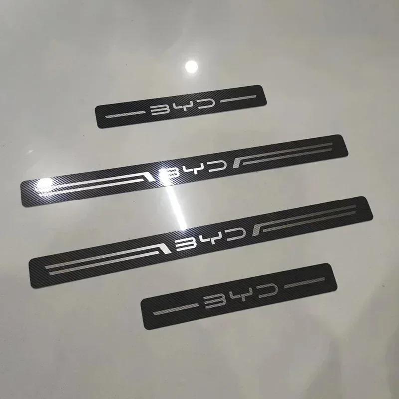 Серия BYD Защита порога автомобиля из нержавеющей стали для BYD Atto 3 Yuan Plus Song Plus Seal Dolphin Sealion Seagull Shark