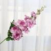Artificial Flowers Adjustable Plastic Branches Silk Cloth Petals Realistic Violet Design Imitation Flower Wedding Halls Home Decor