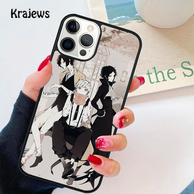 Мягкий чехол для телефона Bungou Stray Dogs для iPhone 14 XR X XS Max 5S 6S 7 8 Plus SE 2020 11 12 13 Pro Max, мини-чехол для телефона