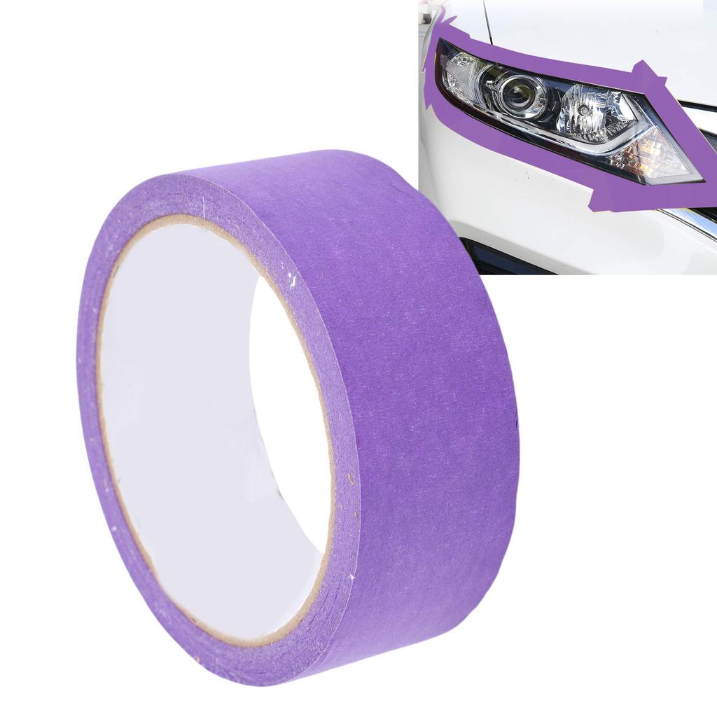 4 шт. Малярный малярный скотч Крепированная бумажная клейкая лента для автомобильной покраски и ремонта Без остатков 35 мм 20 м