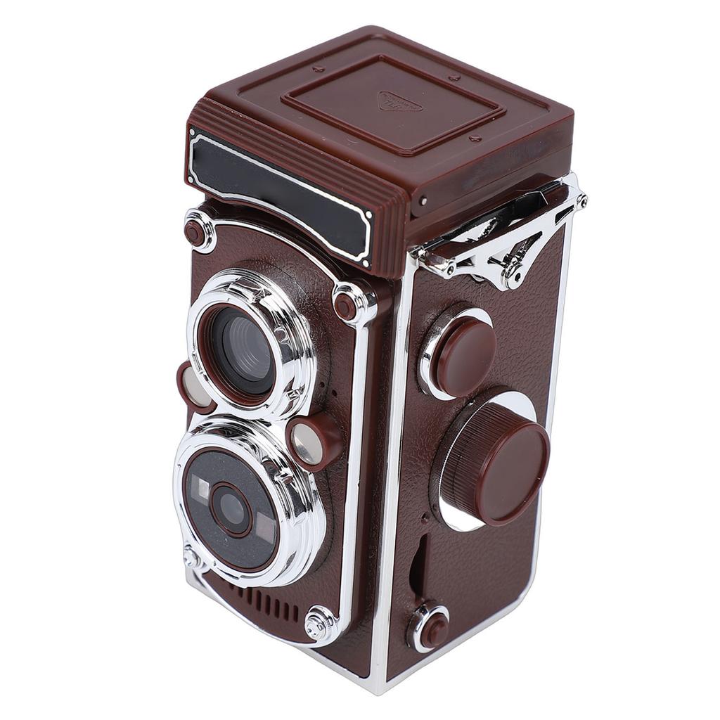 Vintage Digital Camera Portable TLR   Retro 2.7K Video 24MP Autofocus Vlog Camera Manual Joystick for Beginners Teens Adults