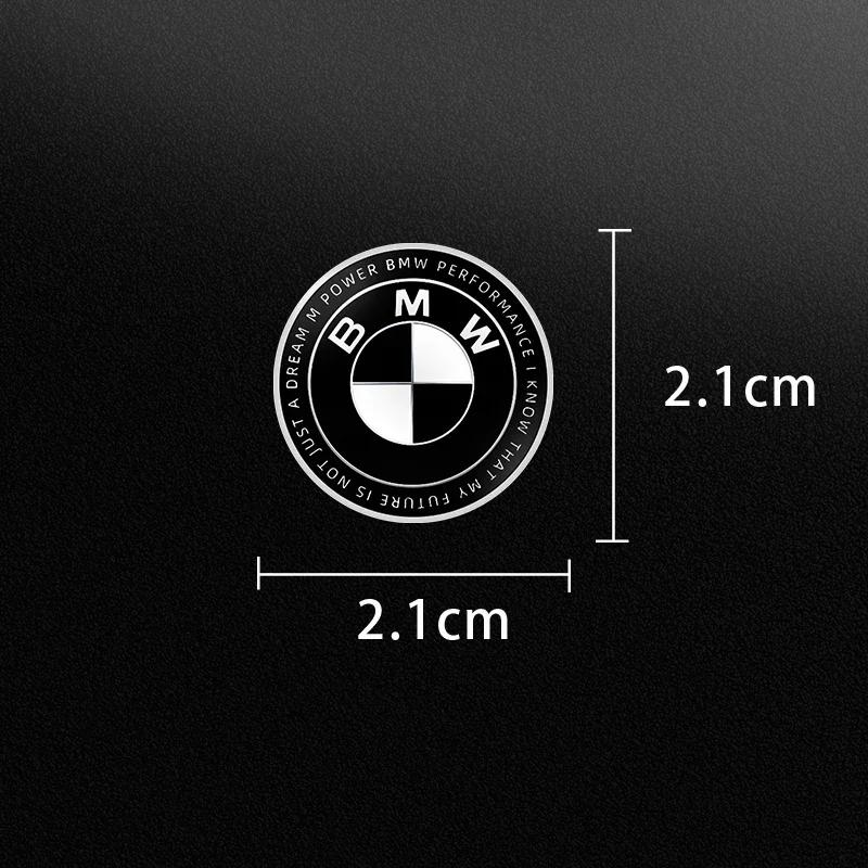 For BMW M X3 X5 X6 Car Random post Sticker Steering Wheel Decal Interior Decoration 50th Anniversary Edition for BMW E46 E39 E3
