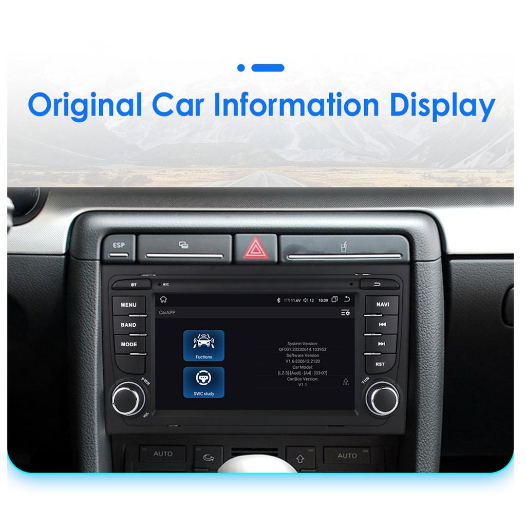 Hizpo 4G-LTE Carplay 7-дюймовый Android автомобильный радиоприемник GPS для A4 B9 B8 B7 B6 S4 RS4 SEAT Exeo Мультимедиа RDS 2din Автомагнитола Стерео Видео Интеллектуальная навигация