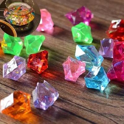 50 штук искусственных драгоценных камней, искусственные ювелирные изделия, украшения для аквариума, бриллианты