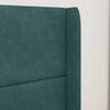 Ear Style Headboard in Green 80 x 16 x 4 cm Velvet