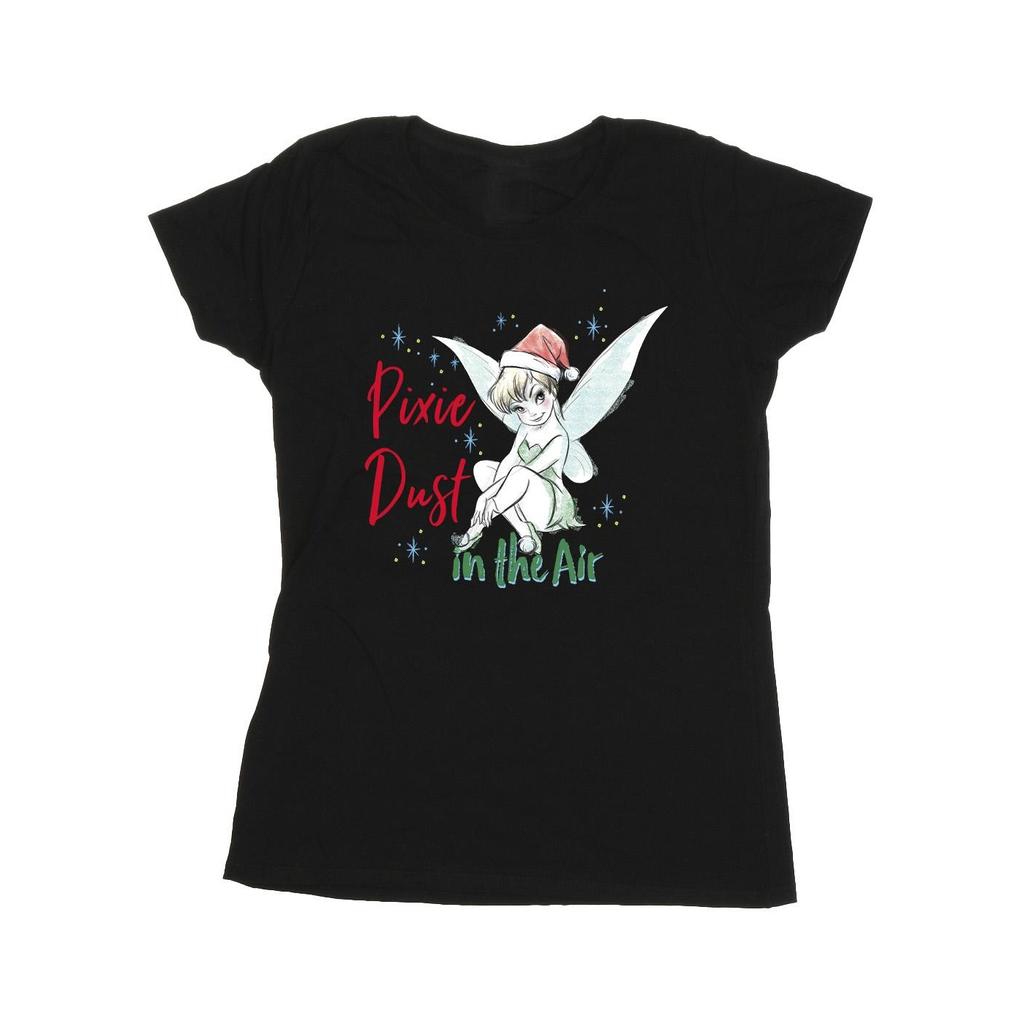 Disney Womens/Ladies Tinker Bell Pixie Dust Cotton T-Shirt
