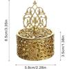 Коробки для конфет с крышкой, контейнеры для конфет на Рамадан, Ид Мубарак, декор для исламской вечеринки, коробки для сладостей, коробки для свадебных подарков, контейнеры, банки для конфет для вечеринки, 12 шт.