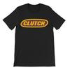 Хлопковая футболка с графическим принтом 'Clutch Band' Унисекс Летняя с коротким рукавом Модный бренд Футболка Роскошная Повседневная Винтажная Ретро Топ