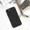 Черный чехол с рисунком летучих мышей для iPhone 11 12 Mini 13 14 15 Pro XS Max X Plus SE XR Shell