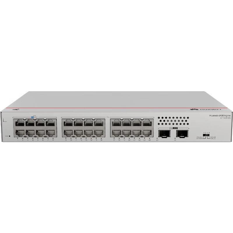 Huawei Kunling S110-24T2S 24-Port Gigabit Network Switch CN plug (adapter included)