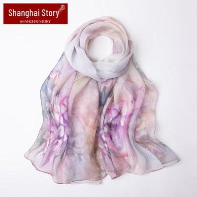 Шарф и шаль Shanghai Story 100% шелк