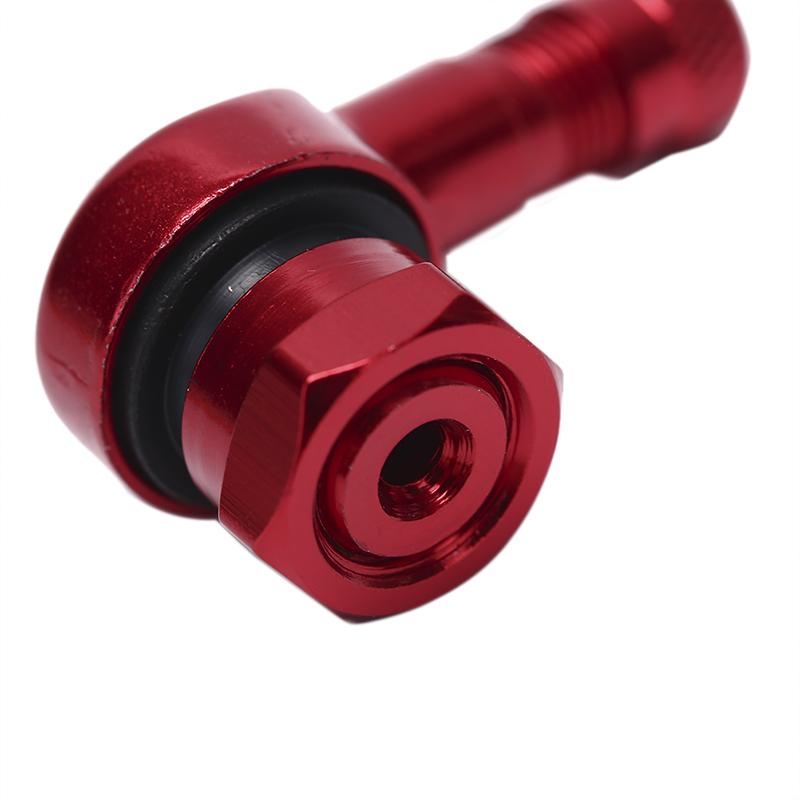 2X Cnc мотоциклетный угол 90 градусов колесо шина бескамерный клапан стержень алюминий