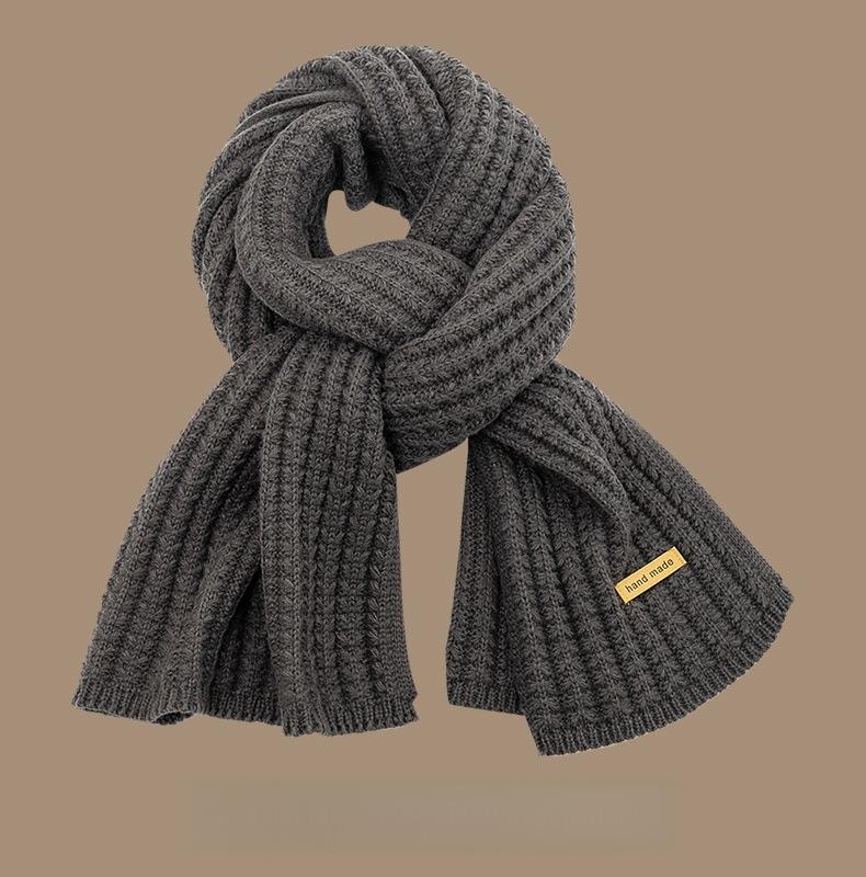 Устойчивый к холоду, Теплый шарф, Женский, Толстый, Шерстяной, Вязаный шарф, Шаль, Вязаный шарф