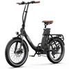 Electric Bicycle Foldable ONESPORT OT16 20" 250W Motor Top Speed 25Km/h 48V 17AH Max Range 120Km