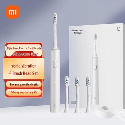 Звуковая электрическая зубная щетка XiaoMijia T302, китайская вилка (адаптер в комплекте)