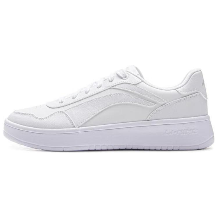 Li-Ning Lightweight Trendy Comfortable Versatile Wear-Resistant Non-Slip Low-Top Skate Shoes Men Sneakers White AGCU571-5