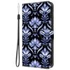 For iPhone 16 Plus Leather Case Pattern Printing Wallet Stand Anti Drop Phone Cover