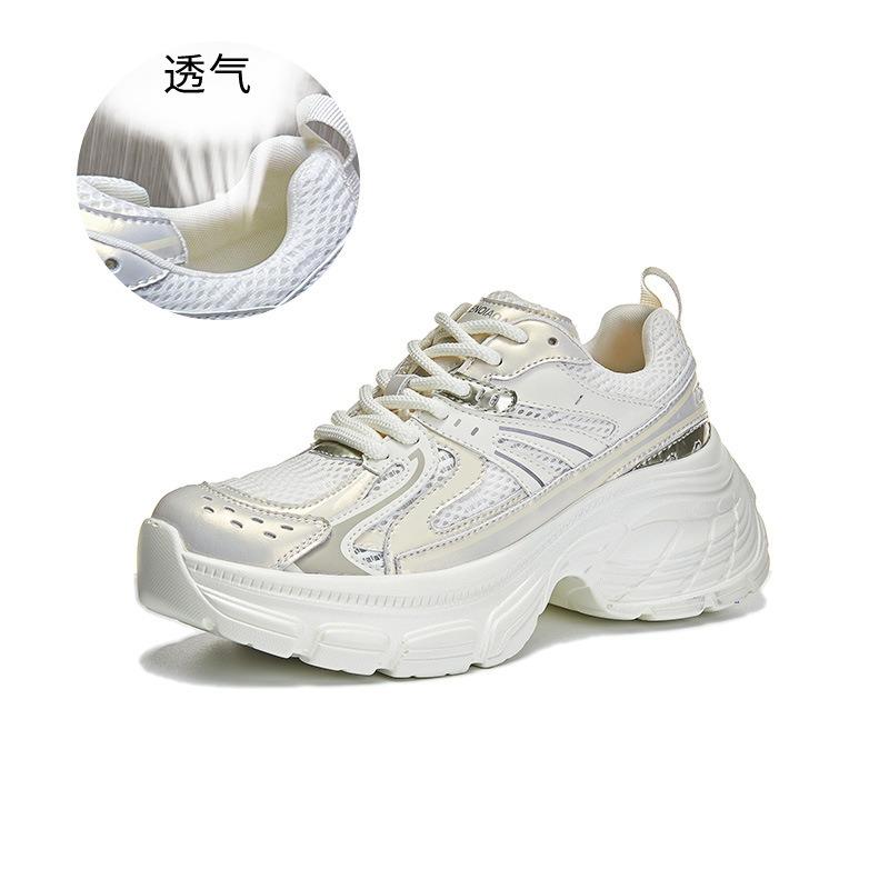 Платформенные кроссовки папа женские осенние новые туфли женские универсальные платформенные спортивные туфли повседневная мода женская обувь тренд
