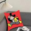 Cartoon MMonopoly Cute Cushion Cover Pillowcase Ultra Soft Skin Friendly Fabric Cloud Like Comfort Concealed Zipper