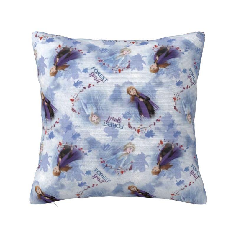 Custom Frozen Olaf Elsa Manga Pillow Case 45x45cm Nordic Cushion Cover Soft Pillowcase