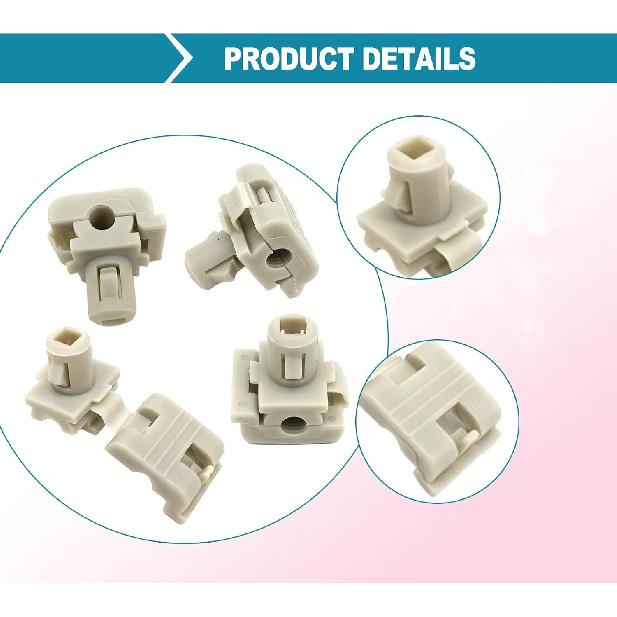 Tailgate Door Lock Rod Latch Clips Compatible With Ford F150 F250 F350 Super Duty SL (4pcs)